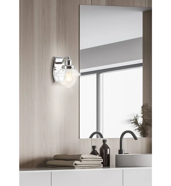 Jonathan Y Orleans 1-Light LED Vanity Light in Chrome