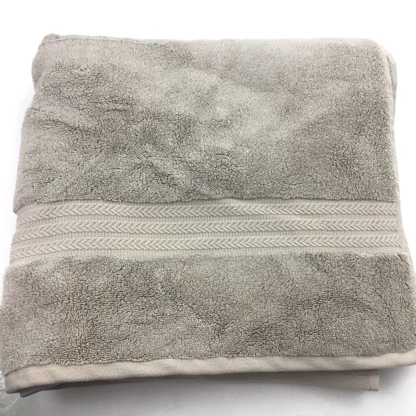 Hotel Collection Finest Elegance 30x22 x 56x22 Bath Towel Bedding - Flax