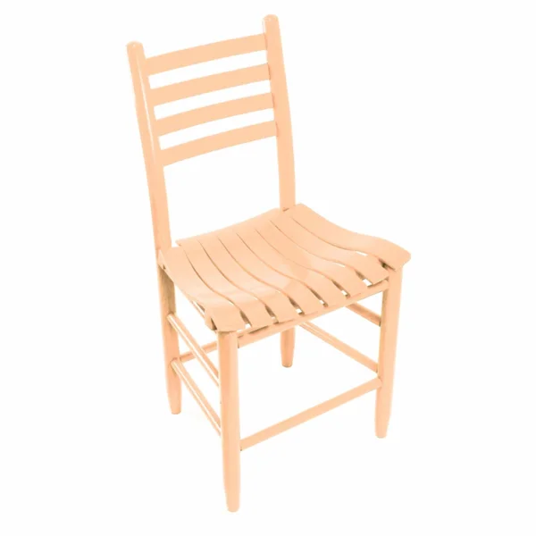 Dixie Seating Asheville Wood Ladderback Dining Chair NO. 33S Coastal Tan - Beige