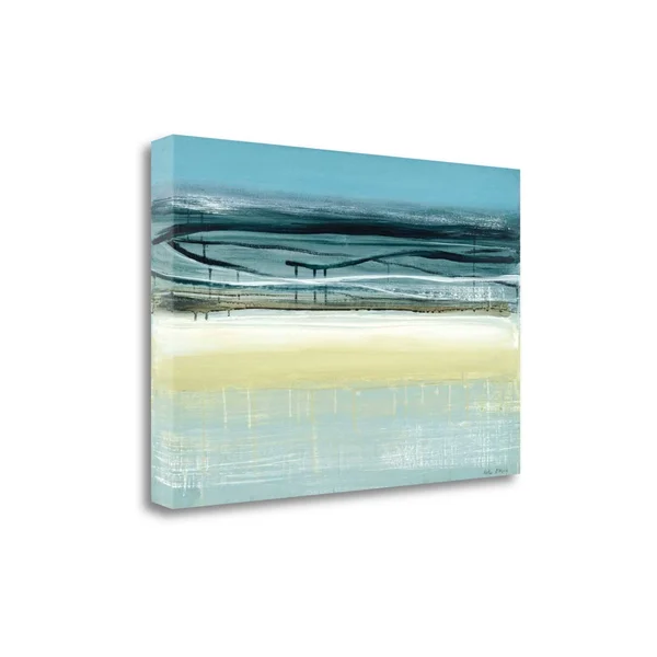 Tangletown Fine Art Seascape by Heather Mcalpine, Giclee Print on Gallery Wrap Canvas, 34x22x23x22