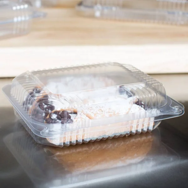 Dart Plastic Clear Lid Containers - 6 x 2 1/10 x 7, 125/Pk, 2/CT (DCCC26UT1)