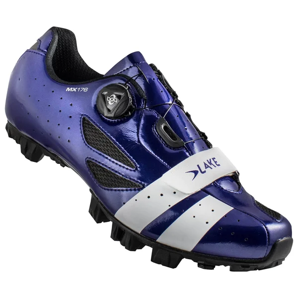 Lake MX176 MTB Shoes - Navy Blue/White - EU 39