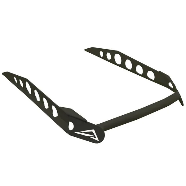 Skinz Protective Gear Rear Custom Aluminum Bumper - Flat Black