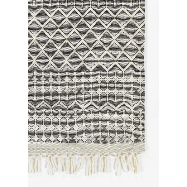 Momeni Ember EMR-1 Area Rug, 5' x 8' - Black