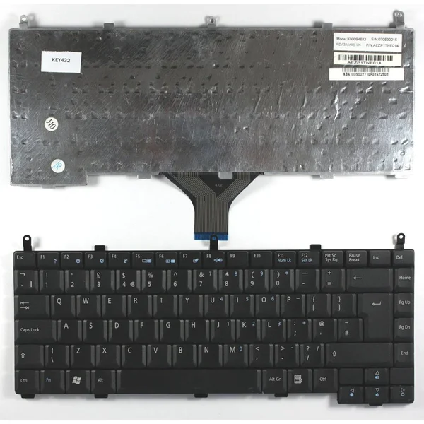 Acer Aspire 1510 Black UK Layout Replacement Laptop Keyboard