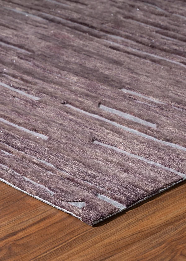 Dalyn Vibes VB1 Plum Area Rug 5&x7&6x22
