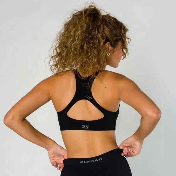 Zensah Racey Sports Bra Coral Medium