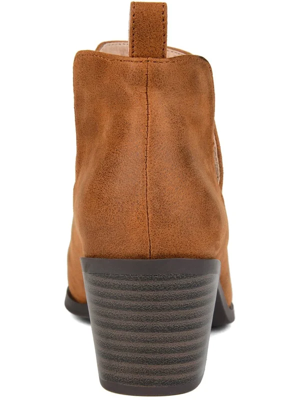 Journee Collection Women's Lola Bootie Brown 7