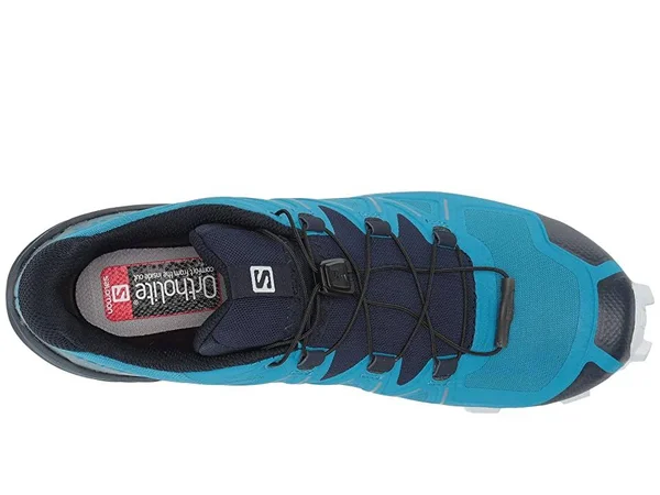 Salomon Men's Speedcross 5 Shoe - 13 - Fjord Blue, Navy Blazer, Illusion Blue