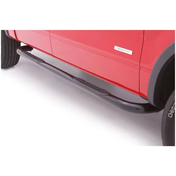 Lund 23075768 - 3x22 Round Bent Steel Nerf Bars - Black