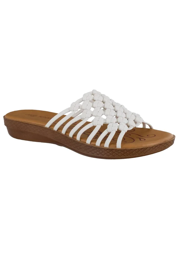Easy Street Sing Women's Slide Sandals - Size: 11, White