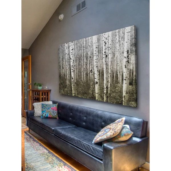 Parvez Taj Aspen Highlands Art Print on Premium Canvas 12 x 18