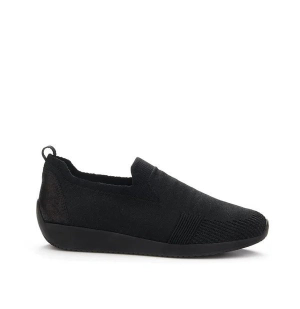 Women's Ara Leena Slip-On Sneaker - Size 10.5 M - Black