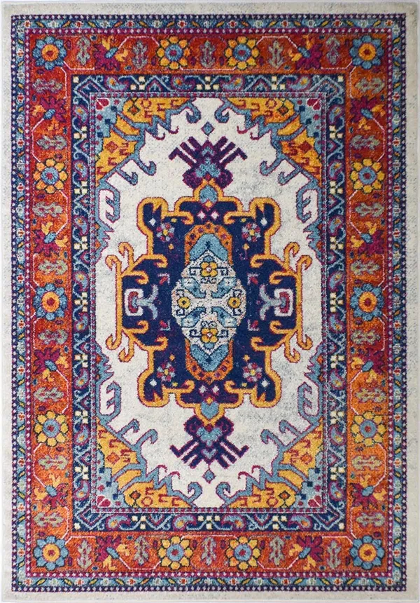 Rugs America Jorah Vintage Transitional Rug - 2&2 inchx8&0 inch, Juno