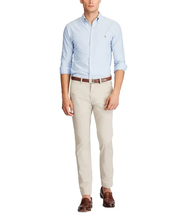 Polo Ralph Lauren Men's Slim-Fit Stretch Chino Pants - Defender Green