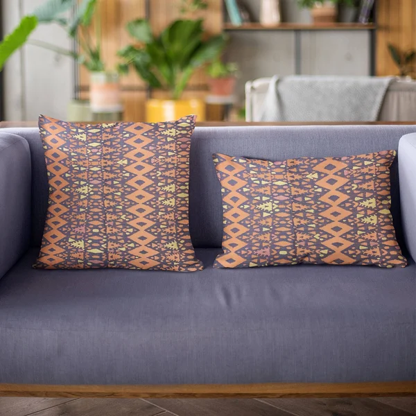 Plutus 20x22 x 26x22 Parade Abstract Luxury Throw Pillow in Multi-Color