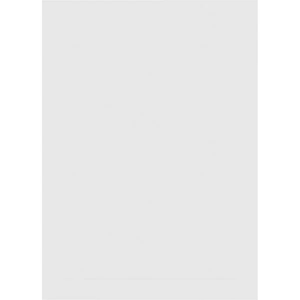Ekena Millwork GVPVE16X1402SN 16x22W x 14x22H Vertical Surface Mount PVC Gable Vent: Non-Functional - w/ 2x22W x 1-1/2x22H Brickm