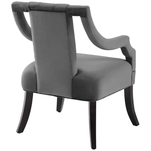 Modway Harken Accent Chair Performance Velvet Set of 2 Pink
