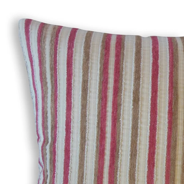 The Pillow Collection Gauthier Striped Decorative Throw Pillow Green 24 x 24