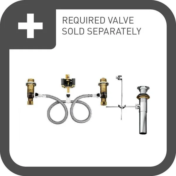 Moen Voss Two-Handle High Arc Bathroom Faucet, Brushed Nickel