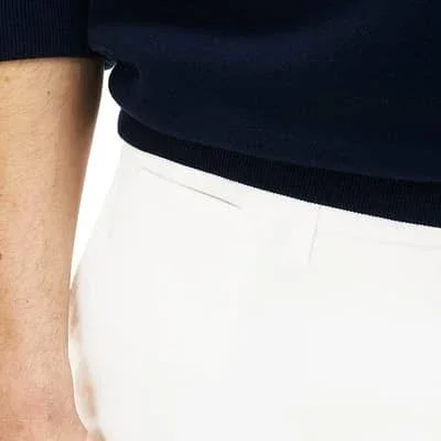 Lacoste Men's Slim Fit Stretch Gabardine Shorts - 36