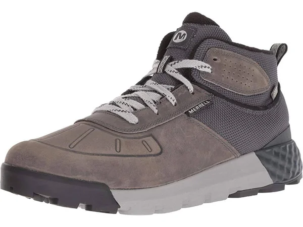 Merrell Men's Convoy Mid Polar Waterproof AC+ Shoe - 10.5 - Castlerock