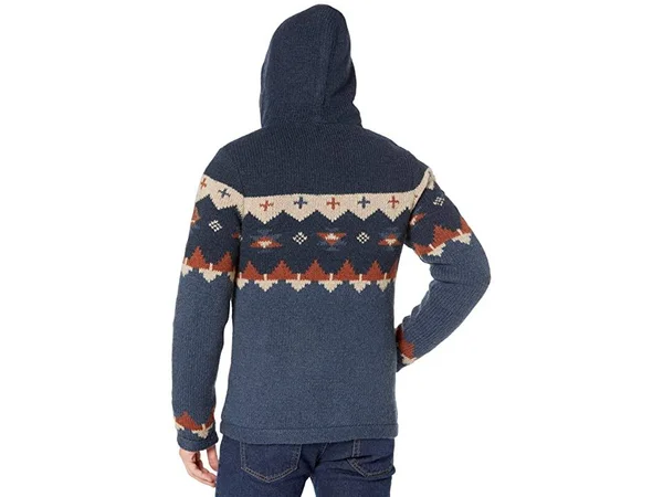 Sherpa Men's Kirtipur Sweater - Medium - Rathee Blue