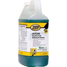 Zep S2D Non-Acid Bathroom Cleaner - 2 LITER Bottle, 4 Bottles/Case