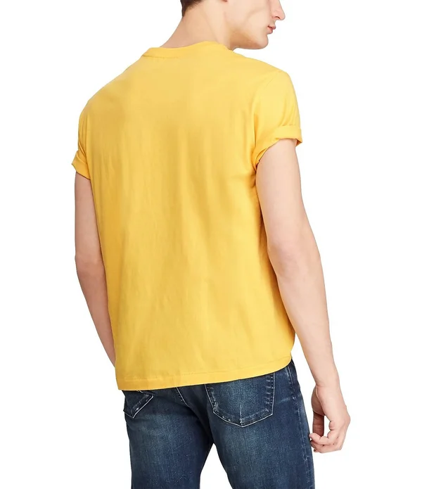 Polo Ralph Lauren Classic Fit Polo Sport Tee (Sapphire Star) Men's Clothing