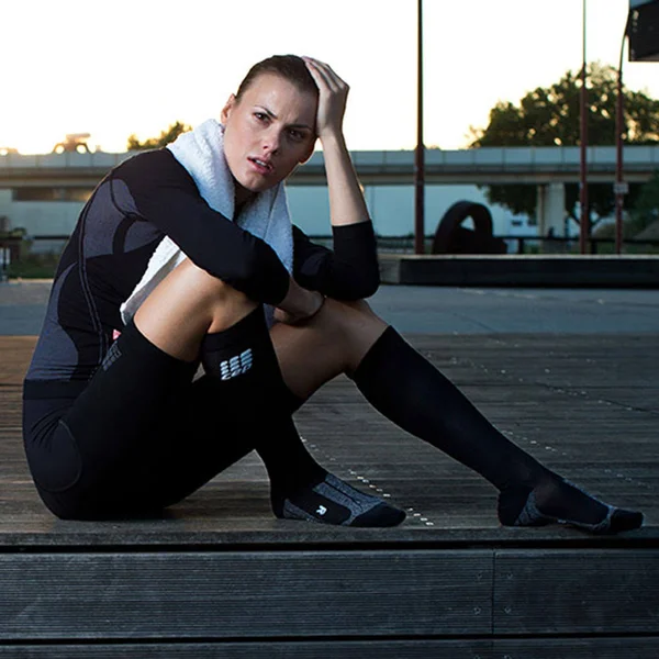 CEP Recovery+ Women's Compression Socks Black IV