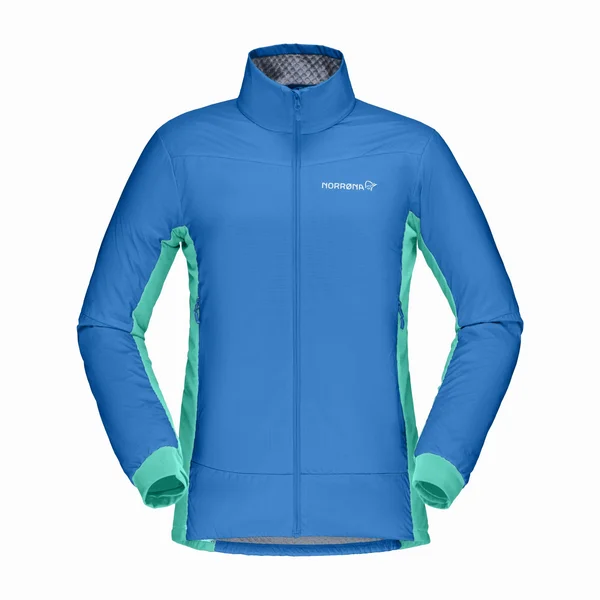 Norrona Falketind Octa Jacket Women's (Campanula/Arcadia, Large, L)