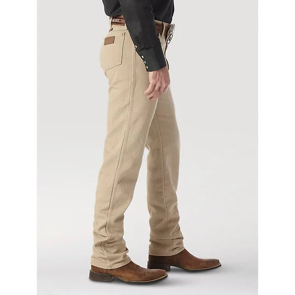 Wrangler Cowboy Cut Men's Original Fit Tan Jeans