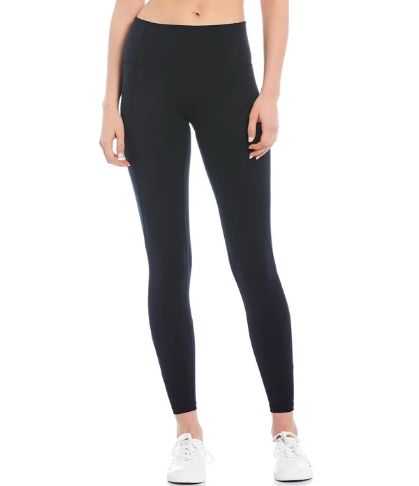 Antonio Melani Inspire 28 High-Tech Interlock Knit 4-Way Stretch Hidden Waistband Pocket Leggings - XL