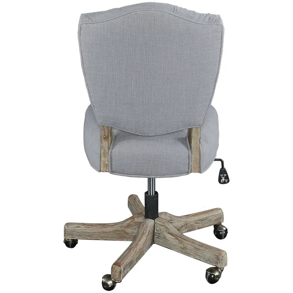 Linon Kelsey Office Chair, Gray