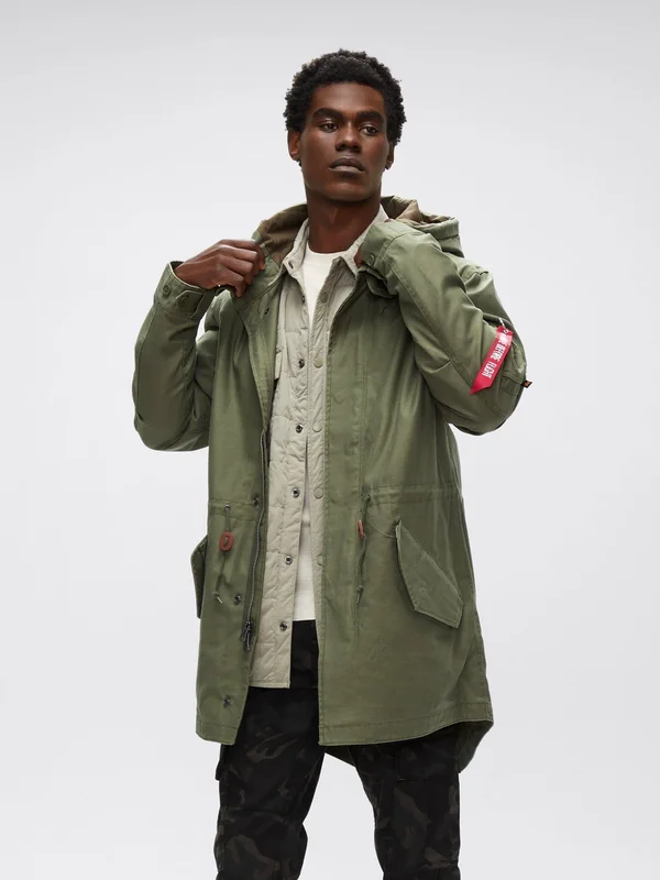 Alpha Industries Men's M-59 Fishtail Parka - M Olive, X-Small