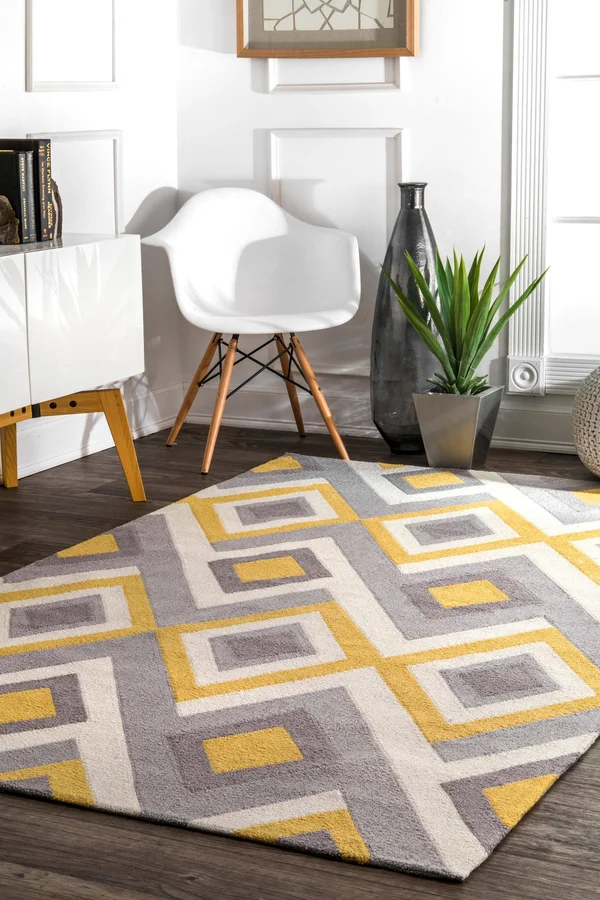 nuLOOM Anya Hand Hooked Runner Rug, 2& 6x22 x 8&, Sunflower