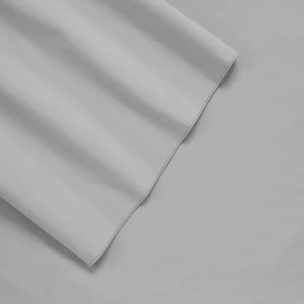 Porch & Den Fagode Organic Cotton Bed Sheet Set (King - Dusty Purple)