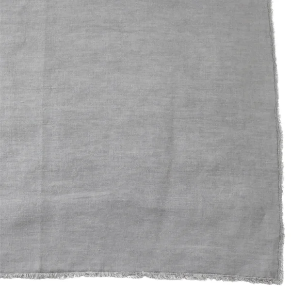 Saro Fringed Stone Washed Placemat (Set of 4), Yellow
