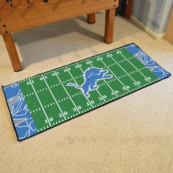 Detroit Lions Football Field Runner