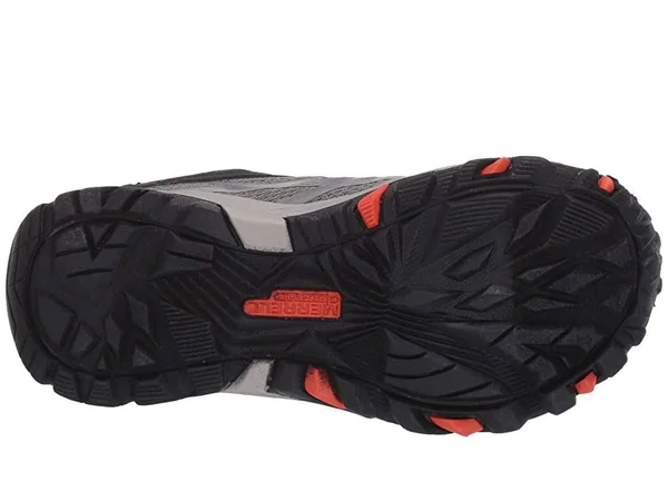 Merrell Kid's Moab FST Mid A/C Waterproof Boot - Size: 11.5, Olive/Black