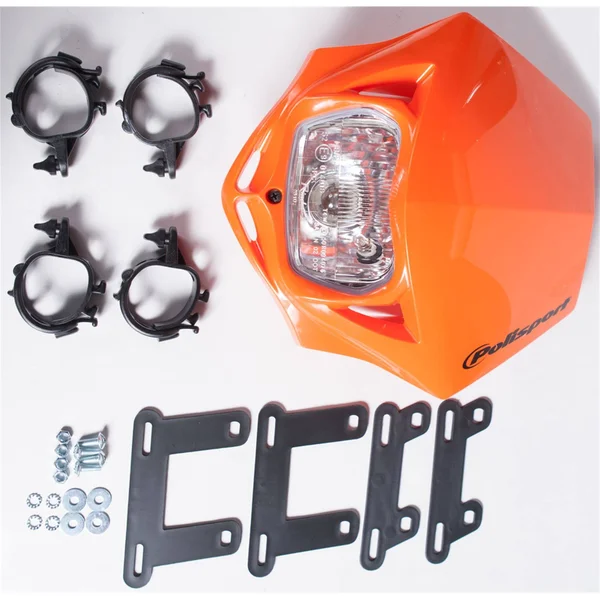 Polisport 8663500005 MMX Headlight Orange