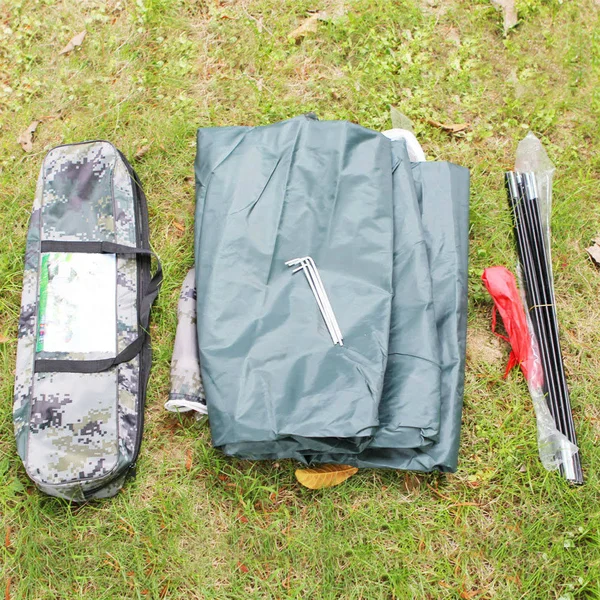 Zimtown 4 Person Outdoor Camping Waterproof 4 Season Folding Tent Camouflage Hiking