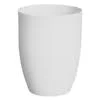 CoorsTek 65503 High-Alumina High Form Crucible, 20ml Capacity, 38mm OD