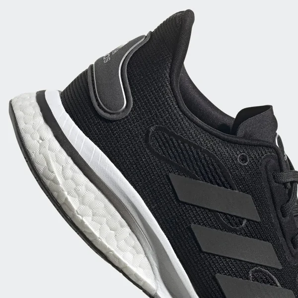 Adidas Women's Supernova Running Shoe Black/Grey/Metallic Silver - 9.5