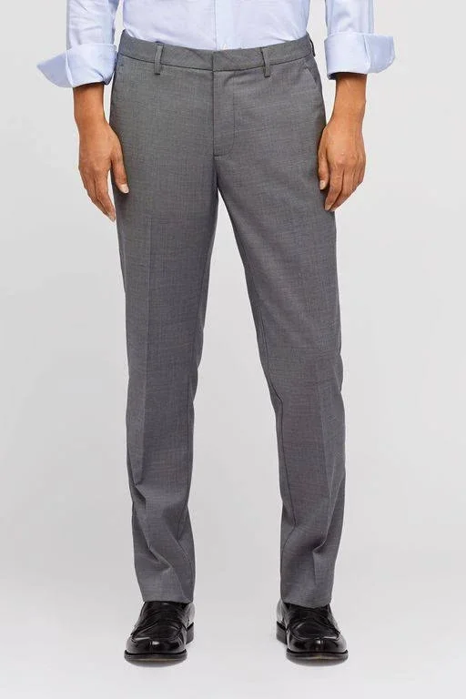 Bonobos Tech Wool Dress Pants - Gray - Formal Pants