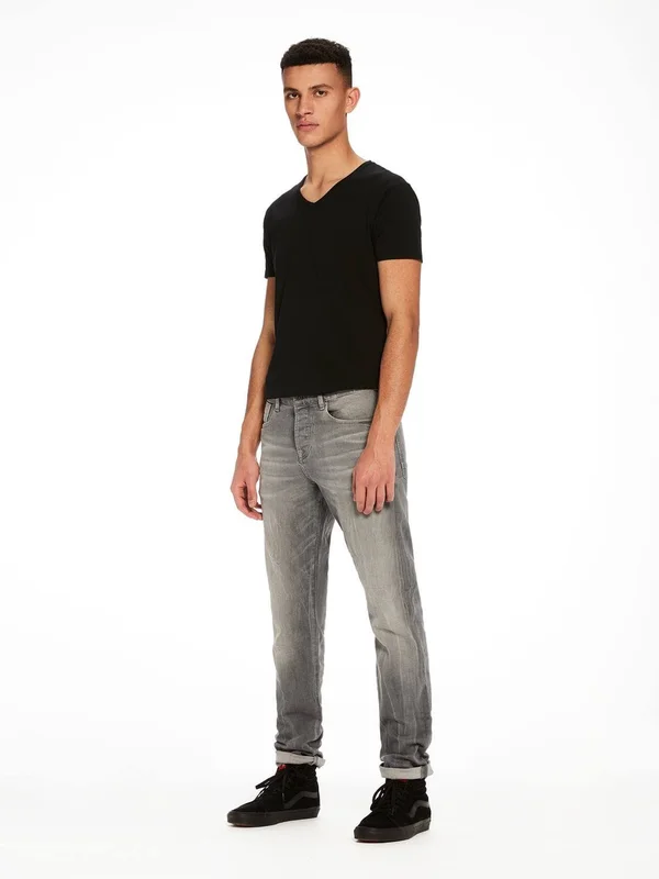 Scotch & Soda - Ralston Sand and Stone Grey Regular Slim Fit Jeans - Denim, Grey, 33/32 - Grey/Grey