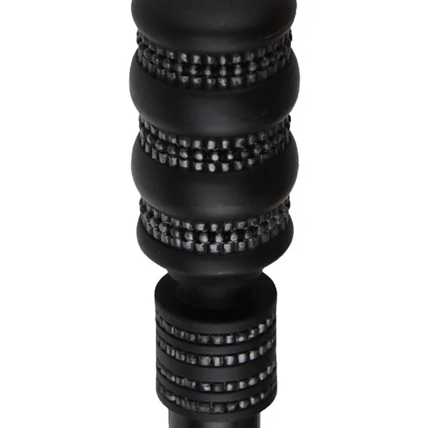 Rod Desyne Dollop Double Curtain Rod - Black