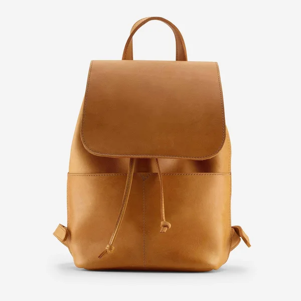Abby Drawstring Backpack - Sand by Parker Clay