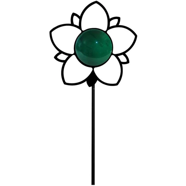 Village Wrought Iron Sun-Moon - Garden Stake