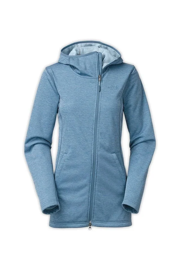 The North Face Haldee Raschel Parka Womens (X-Small, Cool Blue Heather)